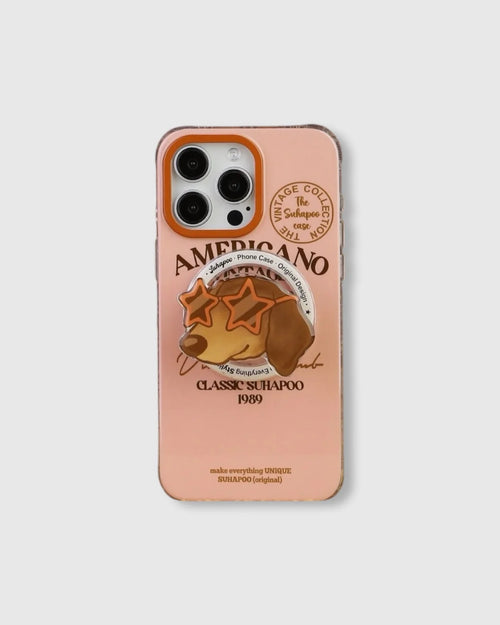 AMERICANO VINTAGE STAR DOG CASE