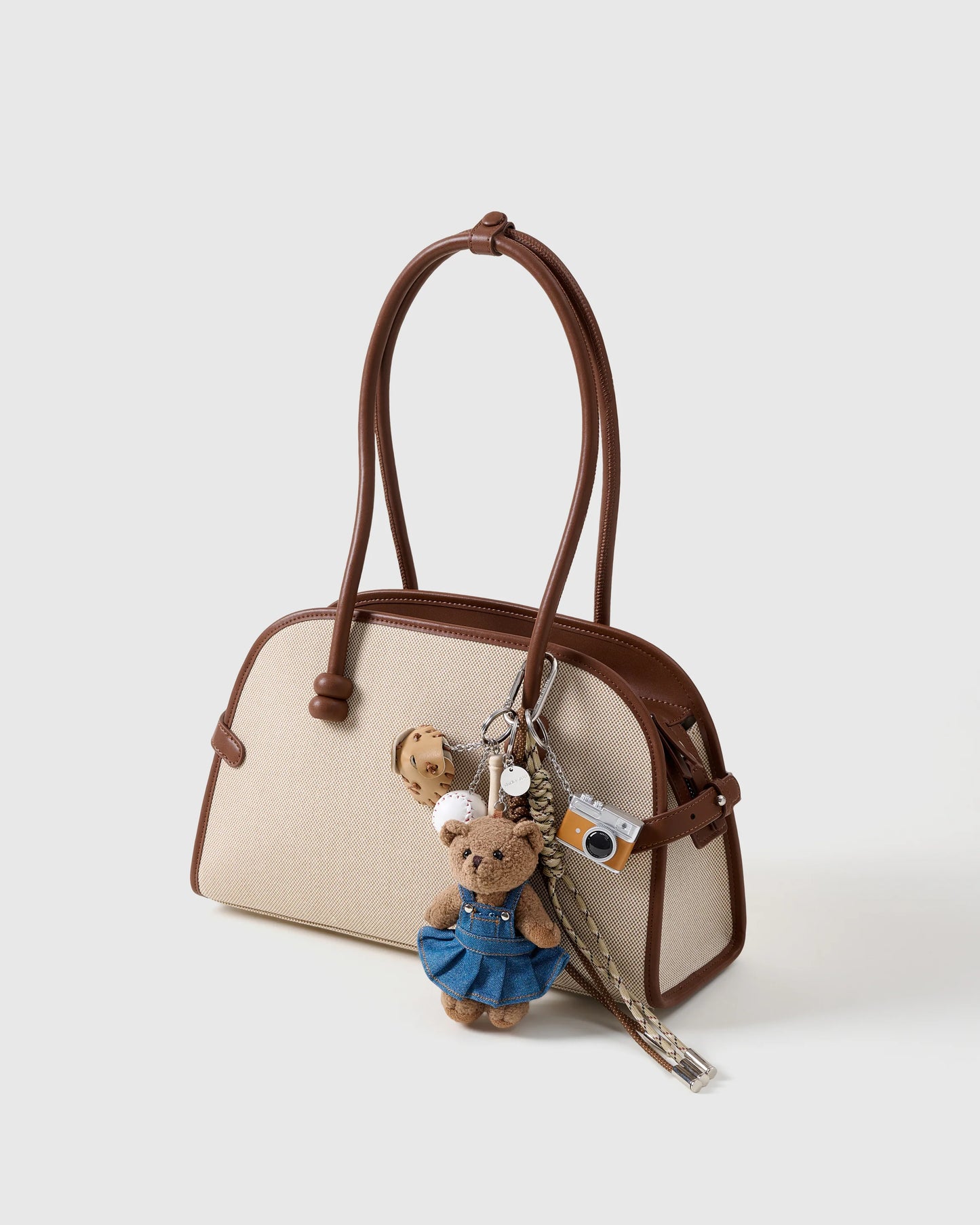 TEDDY IN DENIM STACK CHARM
