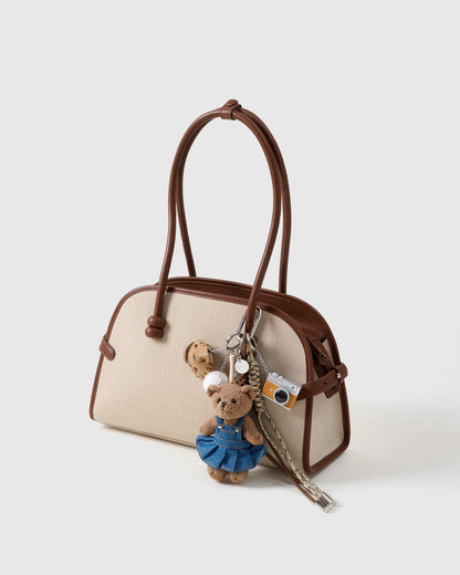 TEDDY IN DENIM STACK CHARM