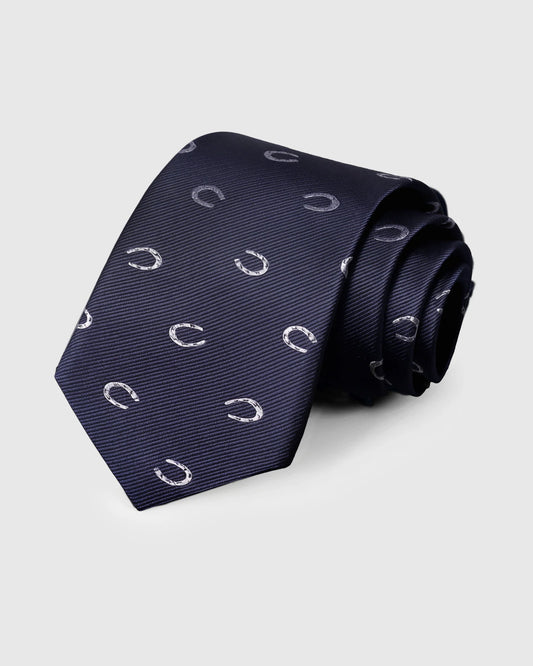 MIDNIGHT HORSESHOE TIE