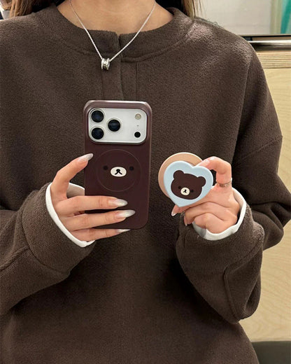 BEAR HEART PHONE CASE