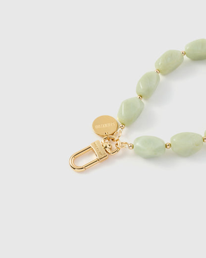 SAGE AGATE PHONE STRAP