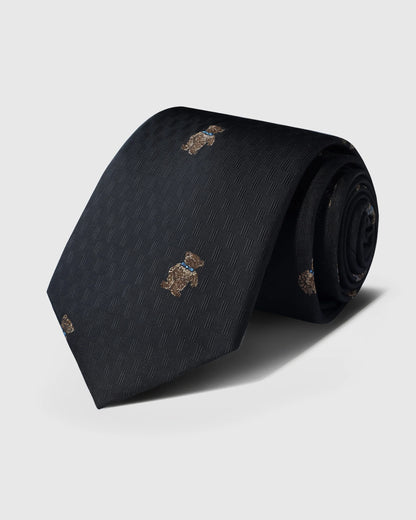 NOIR TERRIER TIE