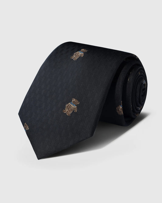 NOIR TERRIER TIE