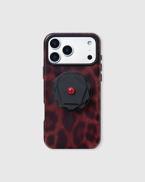 MIDNIGHT LEOPARD MAGSAFE PHONE CASE