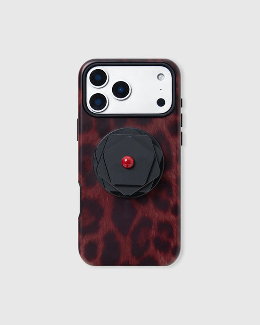 MIDNIGHT LEOPARD MAGSAFE PHONE CASE