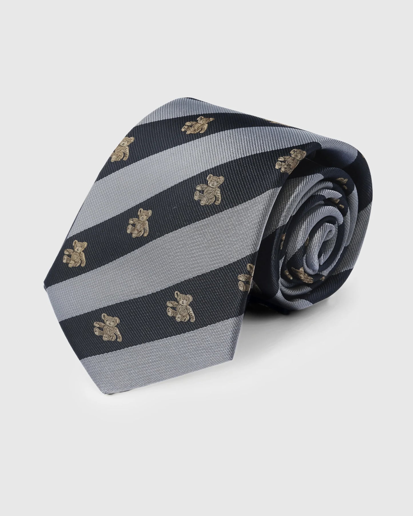 MONO TEDDY STRIPE TIE