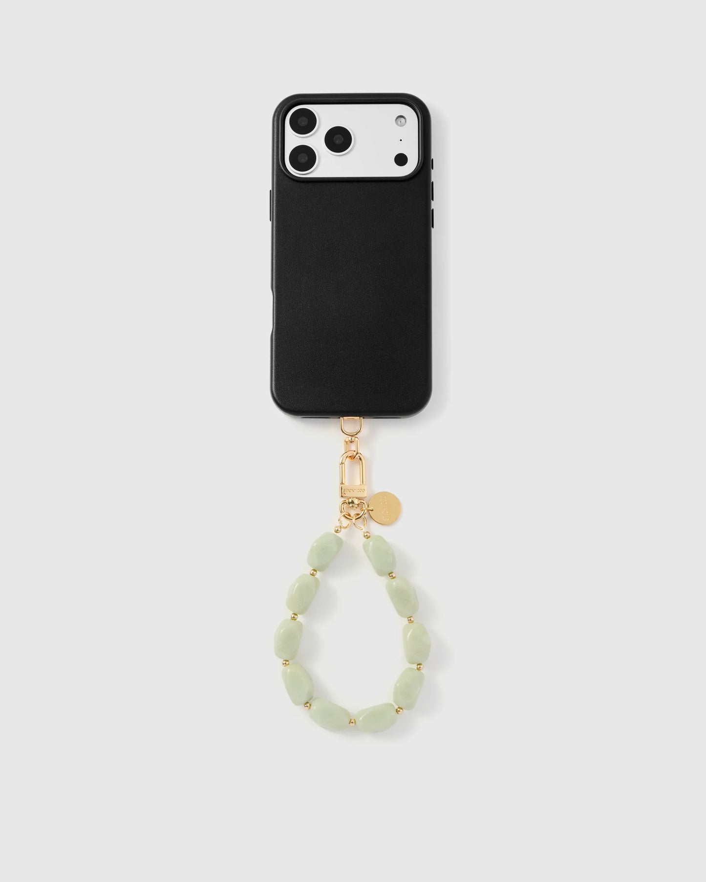 SAGE AGATE PHONE STRAP
