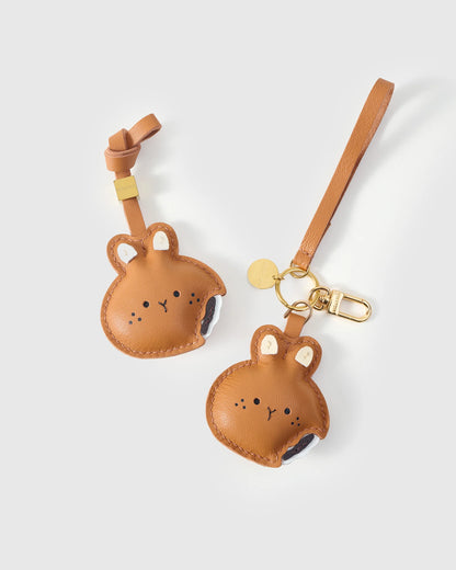 BROWN BUNNY CHARM