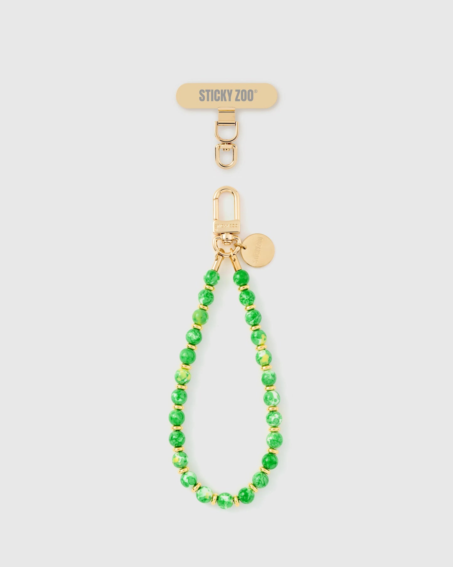 JADE SPECKLE ORBIT PHONE STRAP