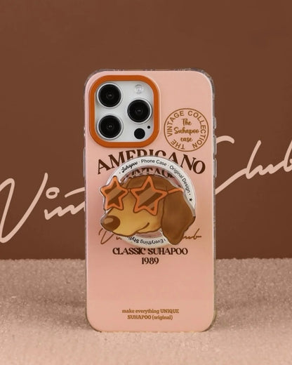 AMERICANO VINTAGE STAR DOG CASE