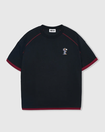 DACHSHUND BLOOM RINGER T-SHIRT