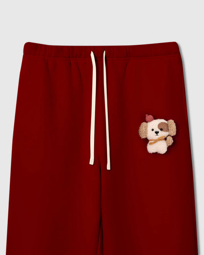 CARDINAL PUPPY SWEATPANT