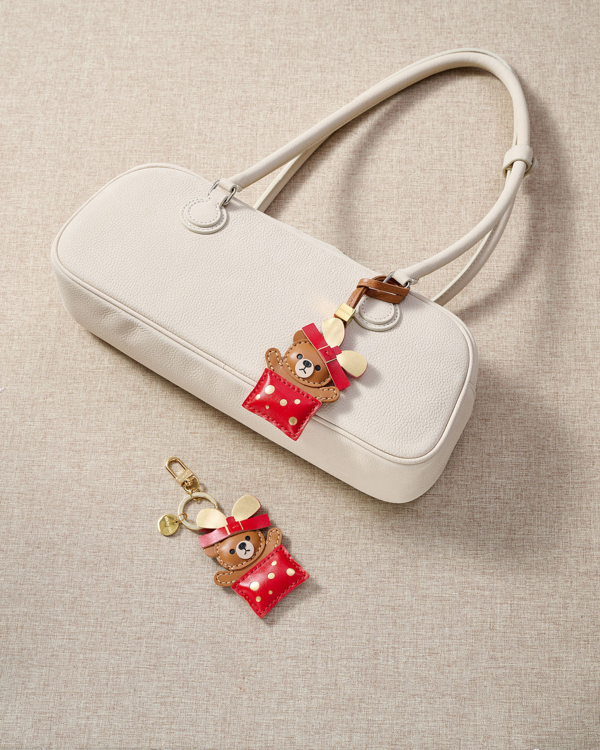 TEDDY BEAR GIFT CHARM