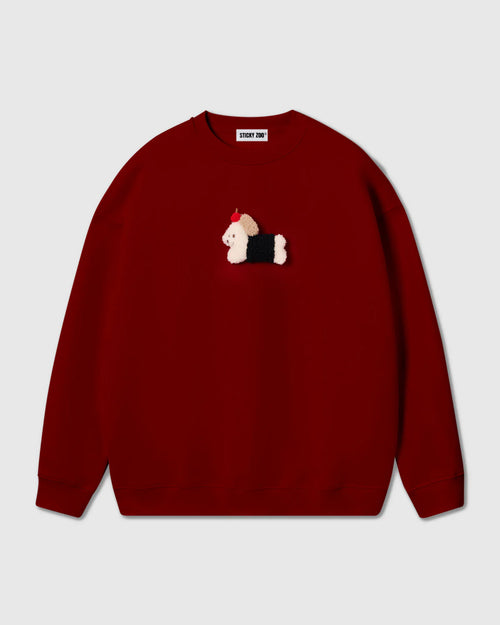 DACHSHUND APPLE SWEATSHIRT