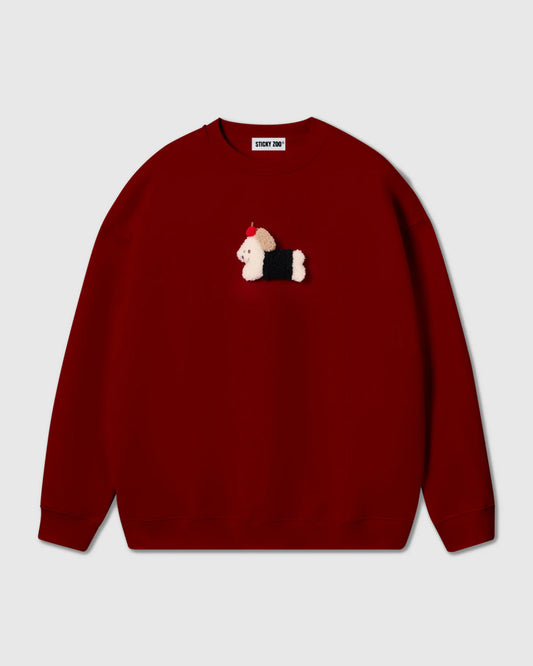 DACHSHUND APPLE SWEATSHIRT