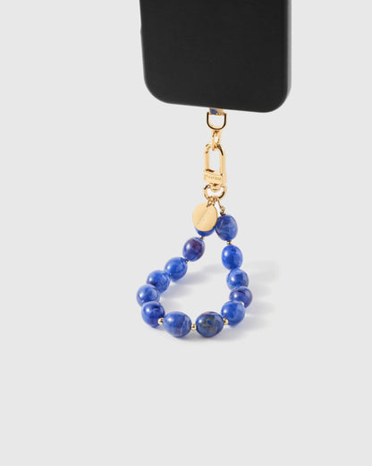 COBALT MARBLE ORBIT PHONE STRAP