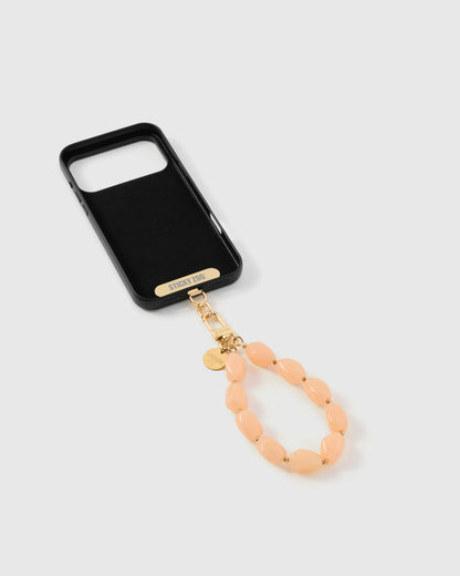 PEONY STONE PHONE STRAP