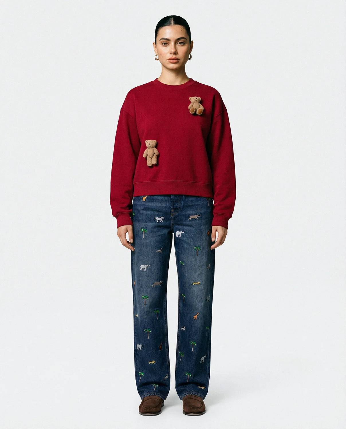 SAINT TEDDY BEAR SWEATSHIRT