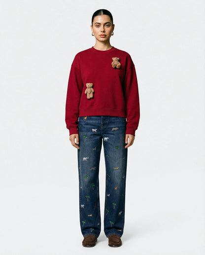 SAINT TEDDY BEAR SWEATSHIRT