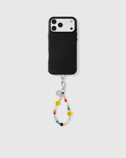 RAINBOW SMILEY PHONE STRAP