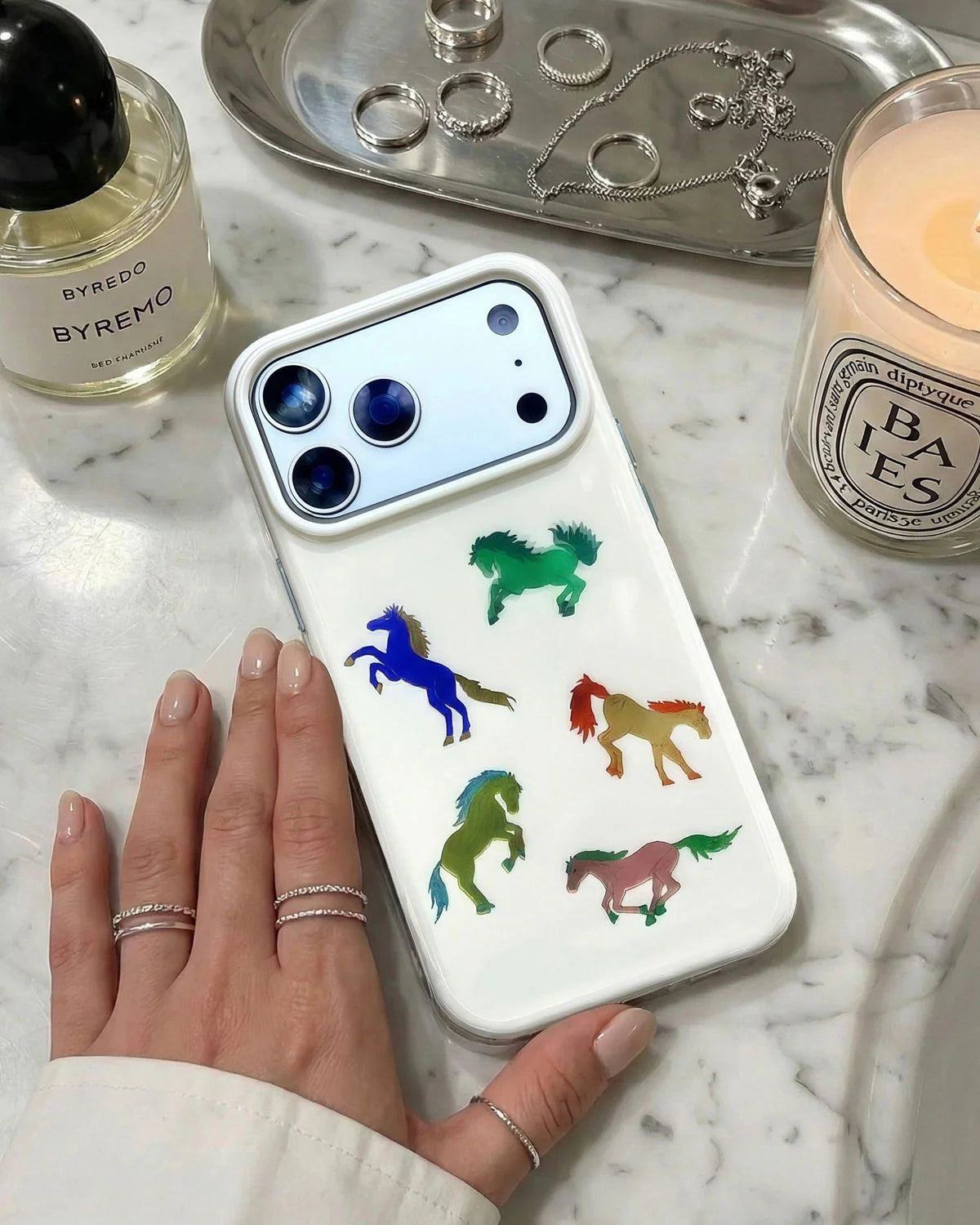 RAINBOW HORSE PARADE Phone Case