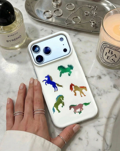 RAINBOW HORSE PARADE Phone Case