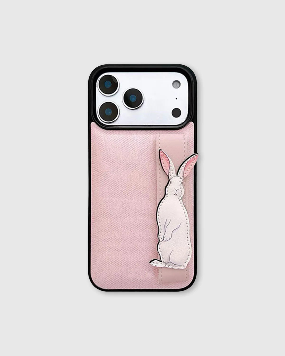 PINK BUNNY WALLET PHONE CASE