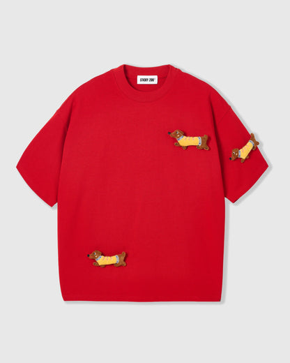 DACHSHUND PARADE T-SHIRT