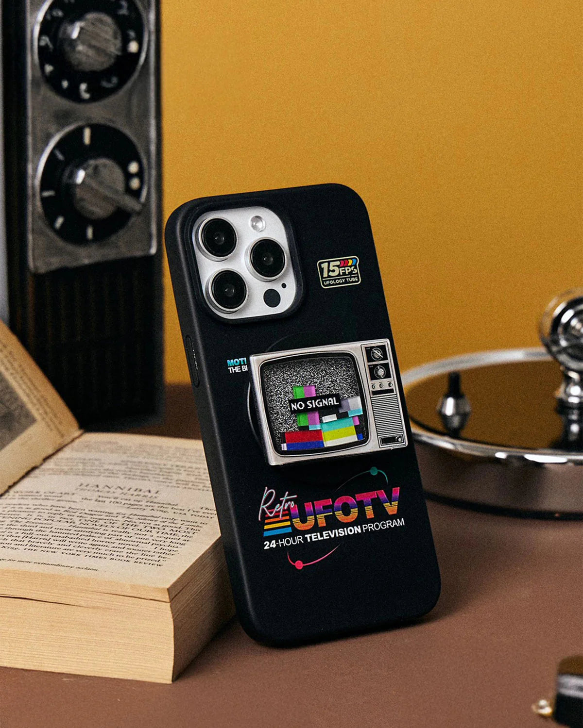 Retro UFO TV Phone Case