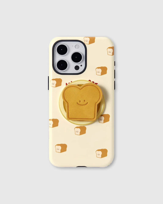 SMILEY TOAST PHONE CASE