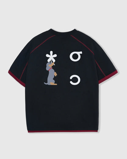DACHSHUND BLOOM RINGER T-SHIRT