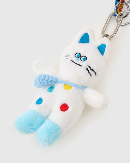 PIXEL POLKA PAWS STACK CHARM