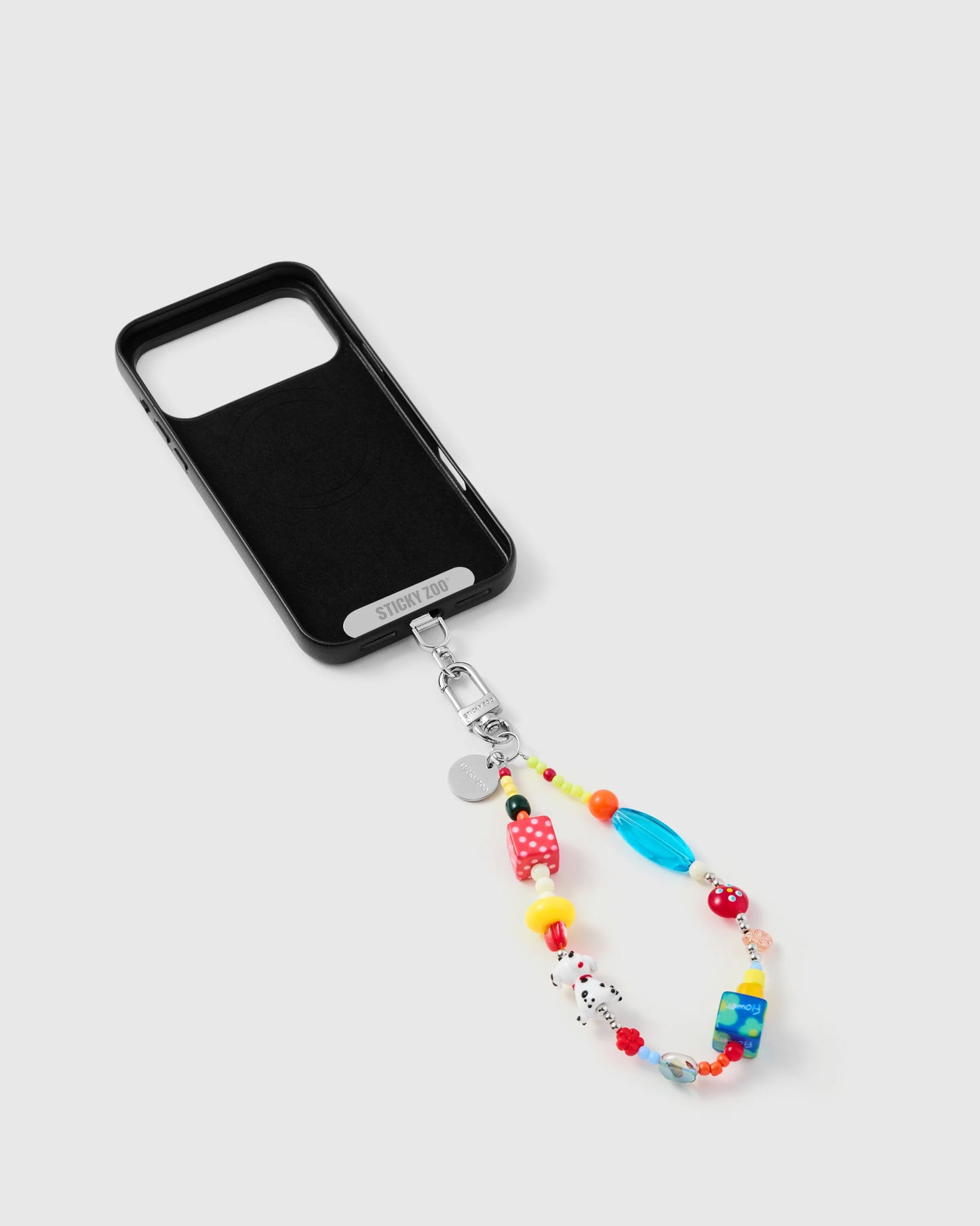 DALMATIAN DICE PHONE STRAP