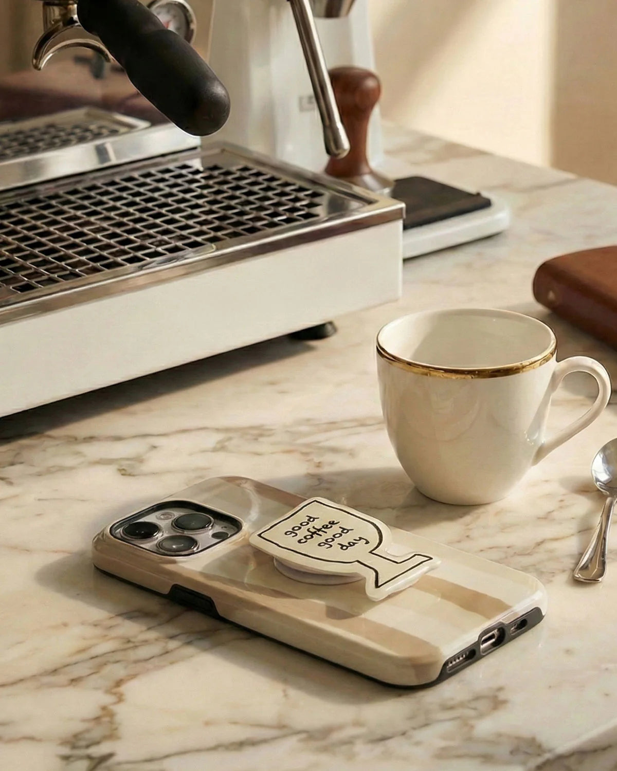 Good Coffee Good Day Phone Case