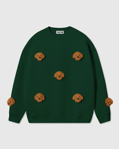 POODLE PARADE SWEATSHIRT