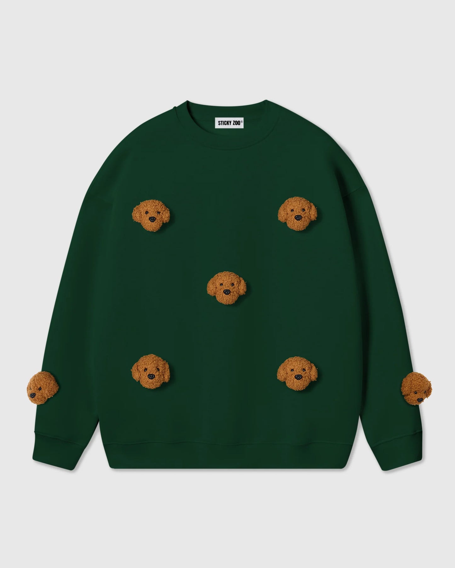 POODLE PARADE SWEATSHIRT