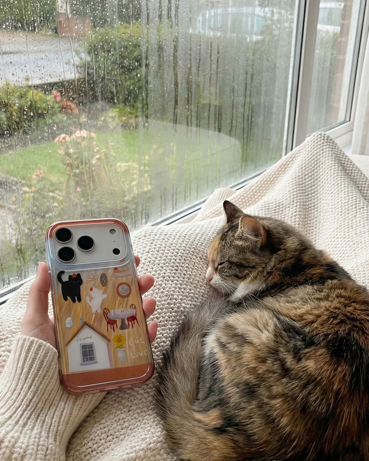 COZY CAT HOME Phone Case