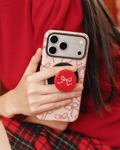 SCARLET BOW MAGSAFE PHONE CASE