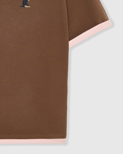DACHSHUND BLOOM RINGER T-SHIRT