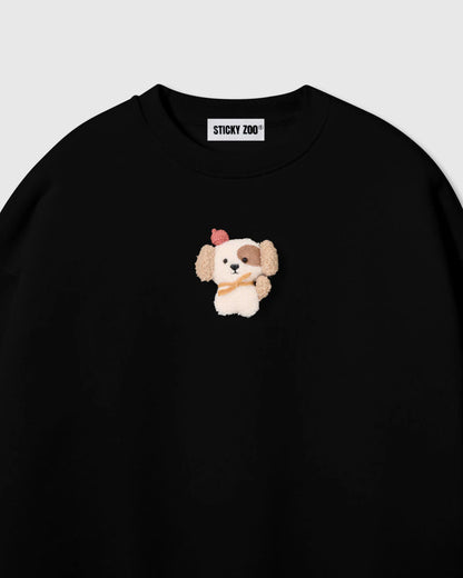 CARDINAL PUPPY SWEATSHIRT