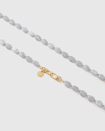 CLOUD MARBLE LINK PHONE STRAP
