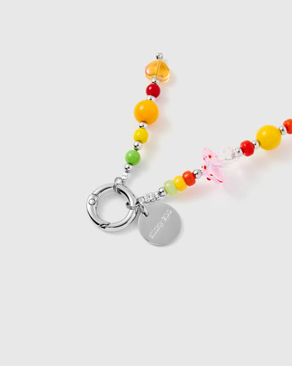 RAINBOW BEAD PHONE STRAP