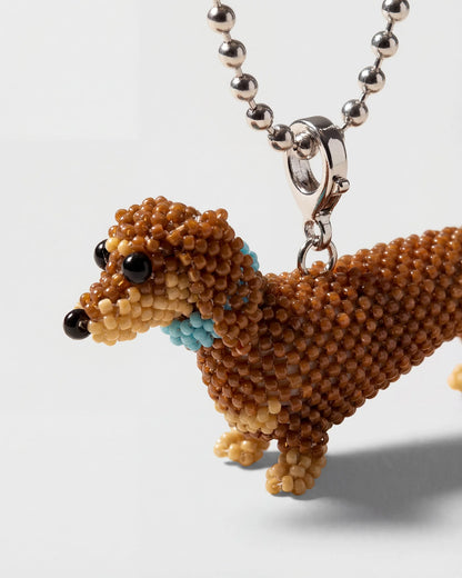 DACHSHUND BEAD NECKLACE