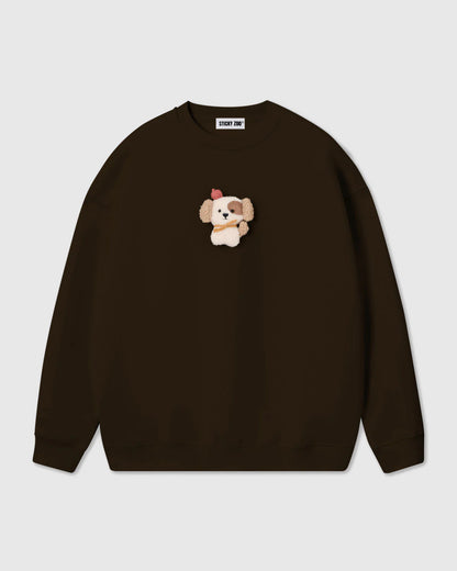 CARDINAL PUPPY SWEATSHIRT