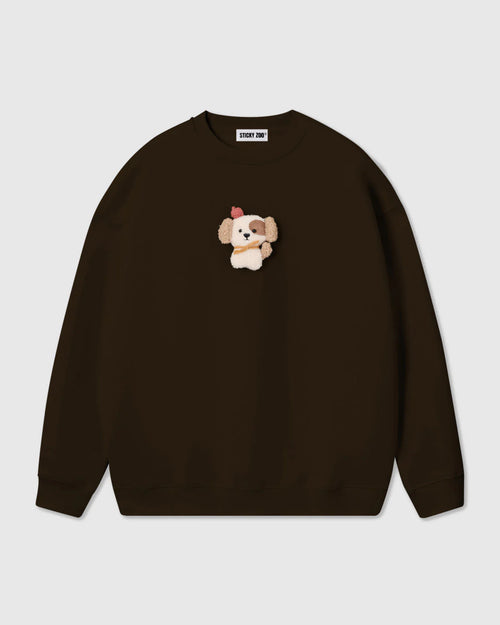 CARDINAL PUPPY SWEATSHIRT
