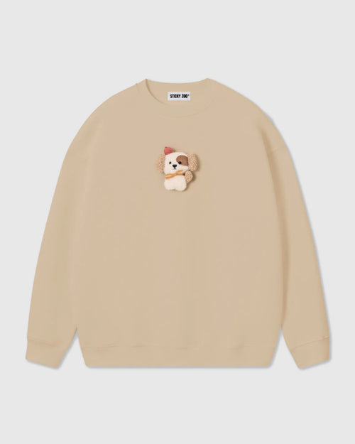 CARDINAL PUPPY SWEATSHIRT