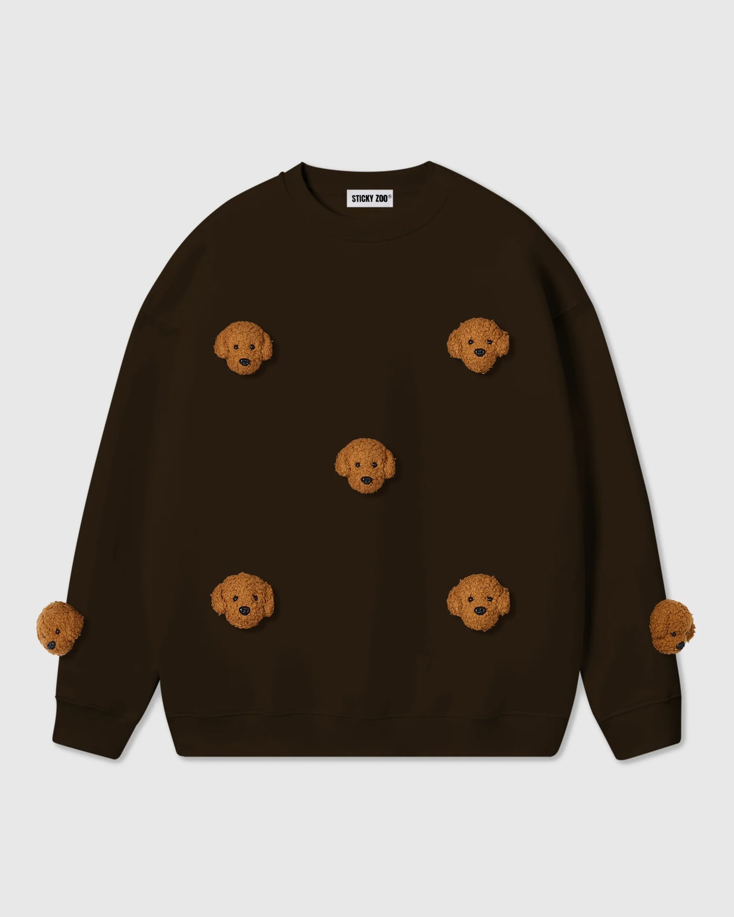 POODLE PARADE SWEATSHIRT