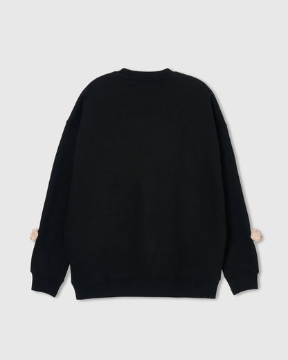 TEDDY CHECK-EAR SWEATSHIRT
