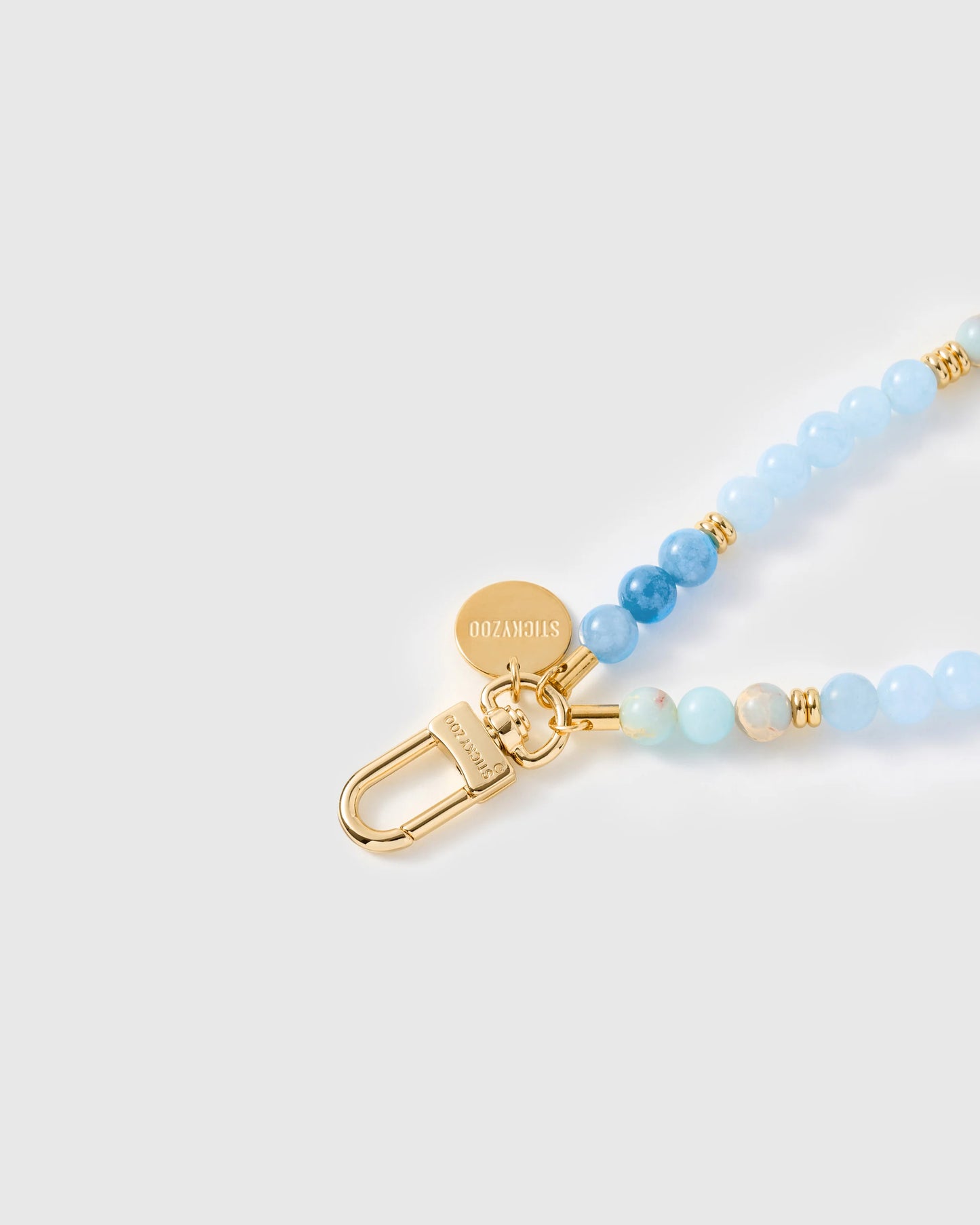 AZURE AGATE ORBIT PHONE STRAP